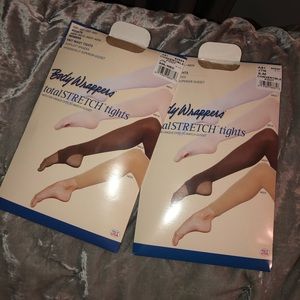 SOLD Body Wrappers Tan Convertible Tights